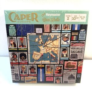 NEW! Caper: Europe - Strategic Two-Player Board Game for 2! SEALED